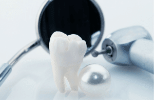 tooth, dental tools, mirror